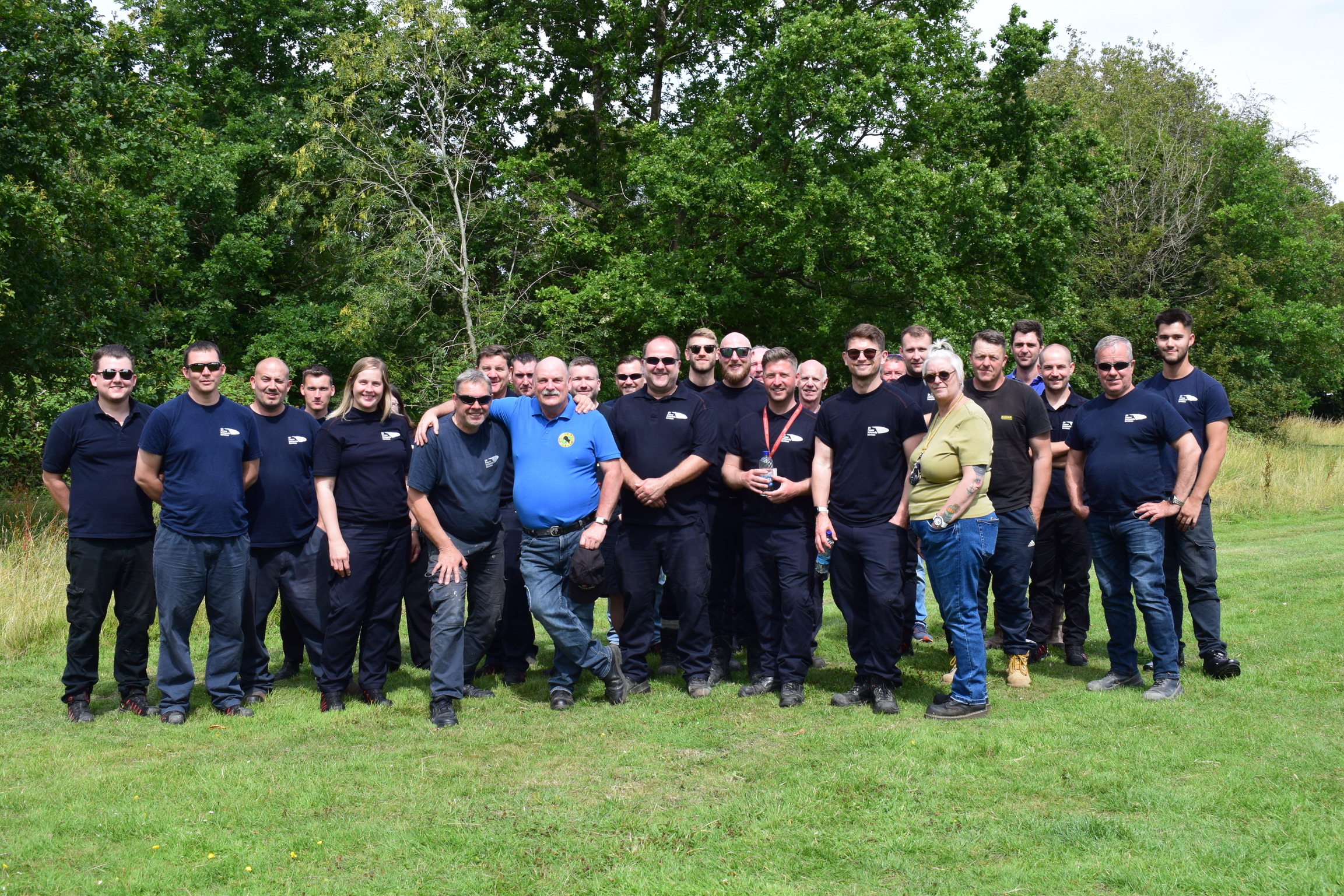 Volunteers Upgrade Path At Bookham Pond