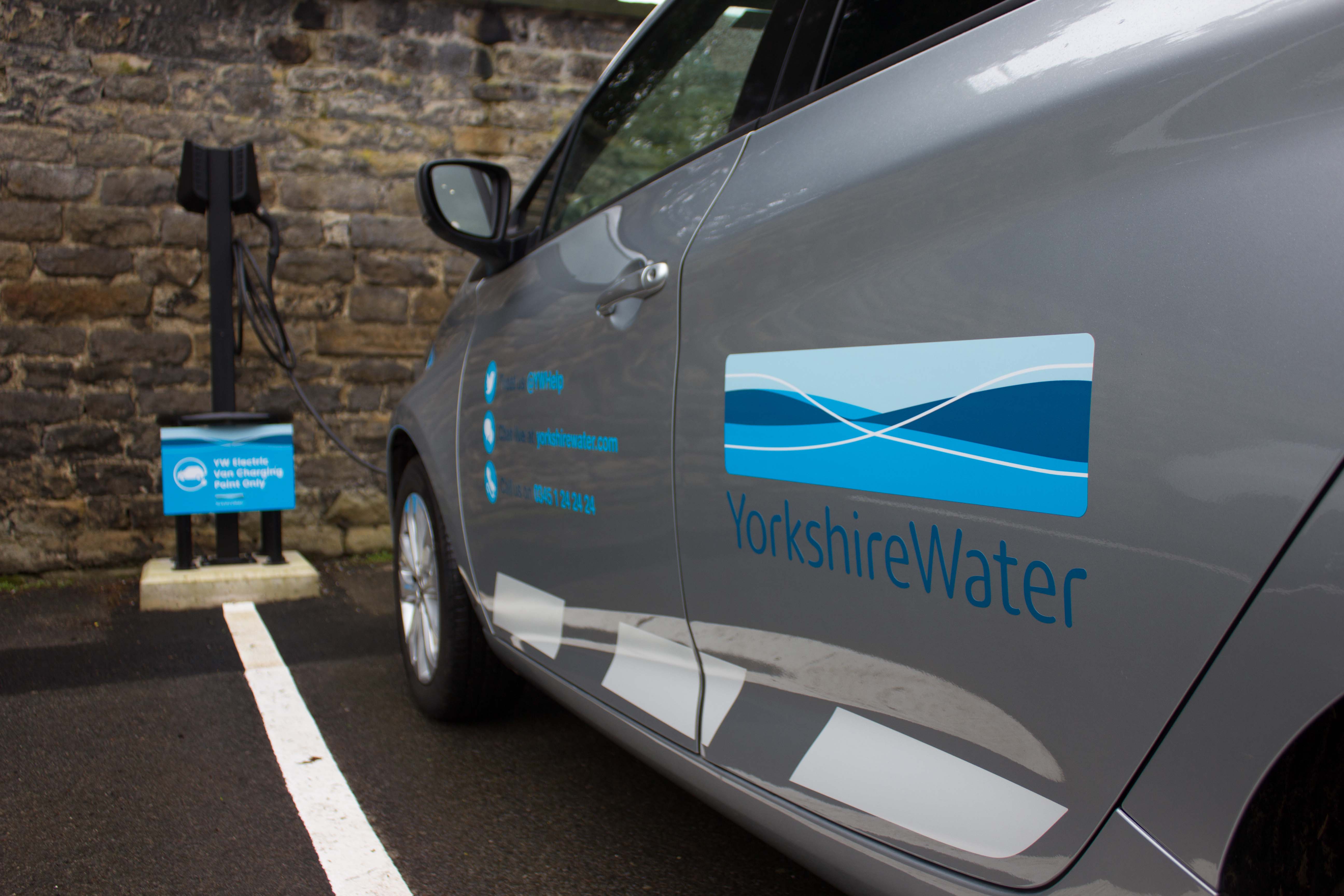 Major EV charging installation for Yorkshire Water