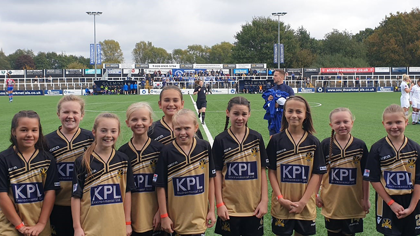 New Chatham girls’ football squad gets dressed for success