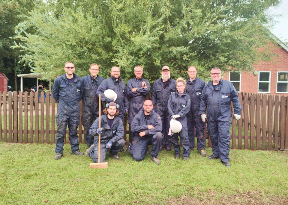 New look for Bacton Primary School grounds